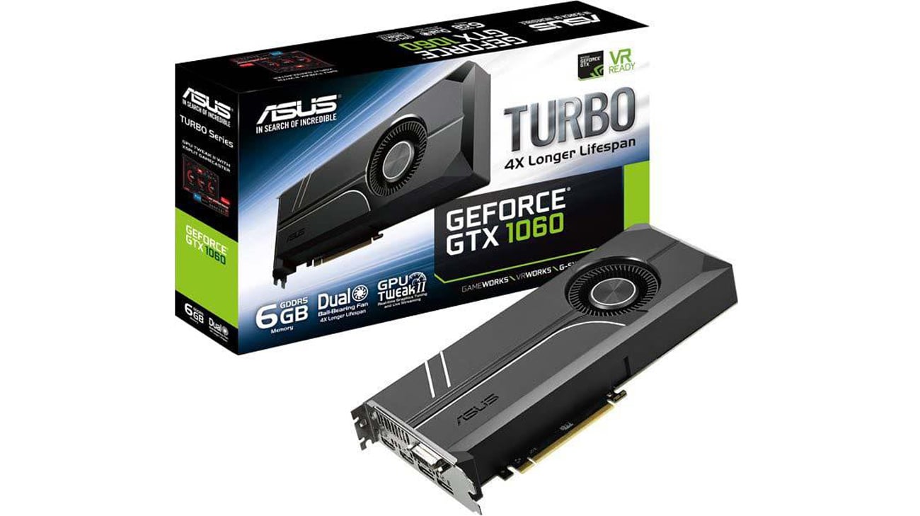 PCパーツ ASUS - ASUSTek NVIDIA GeForce GTX1060 6gb ASUSTeK Computer GeForce GTX 1060 6GB DP *2/HDMI *2/DVI-D
